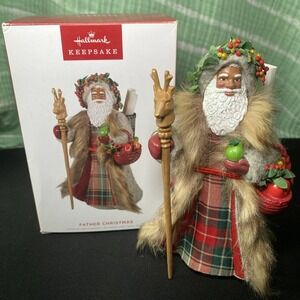 2022 Hallmark Father Christmas African-American Keepsake Ornament